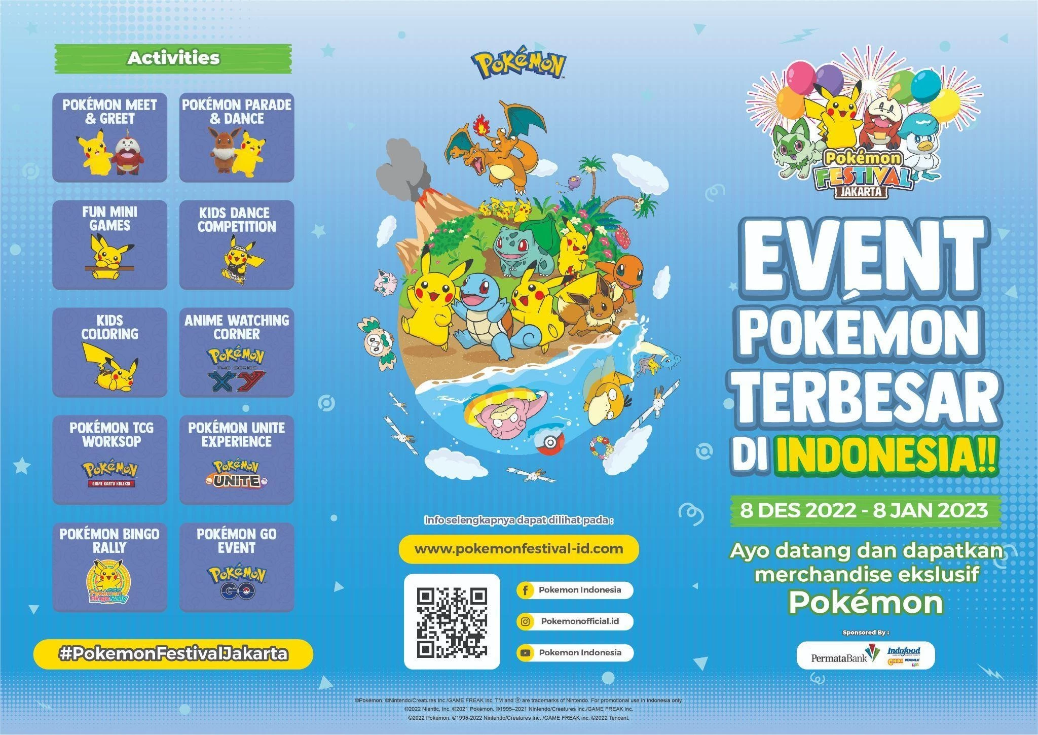 Temukan Banyak Pokemon Di Pokemon Festival Jakarta 2022 Dan Dapatkan ...